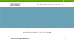 Desktop Screenshot of broadwaybc.org